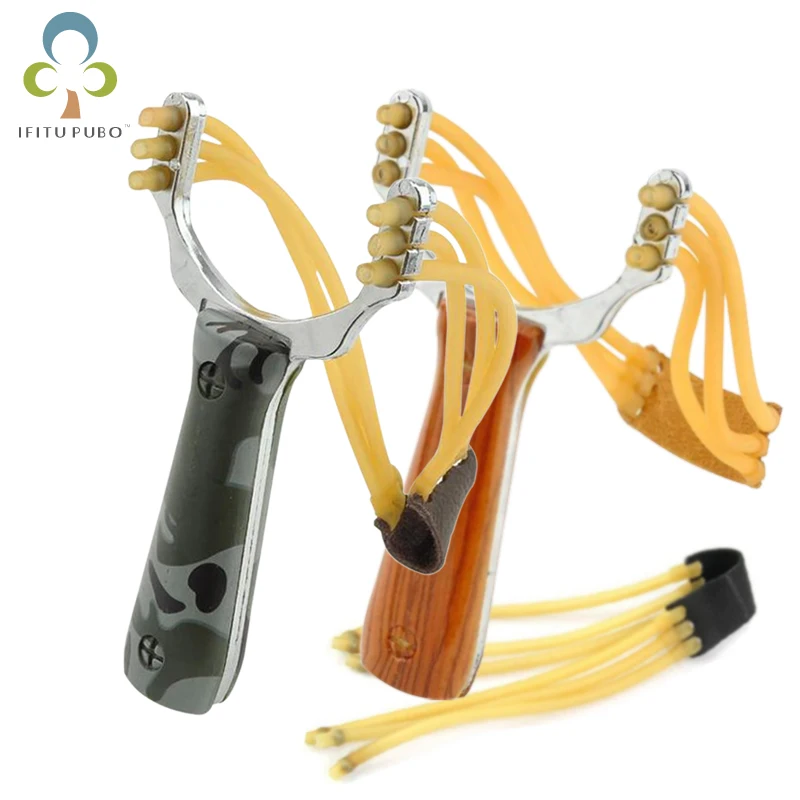 

Powerful Sling Shot Super strong pull Slingshot Camouflage Bow Catapult Outdoor Hunting Slingshot Hunting Bow Accessorie GYH