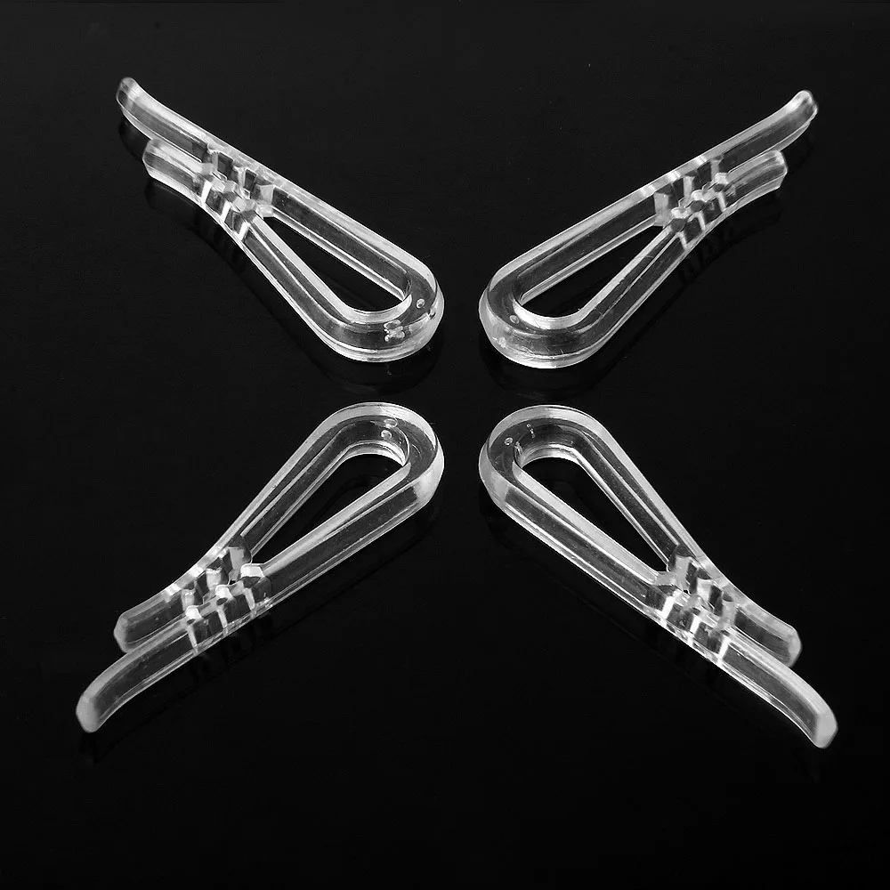 Пластиковые зажимы для рубашки прозрачные белые одежды 200 шт./лот|plastic shirt clips|garment