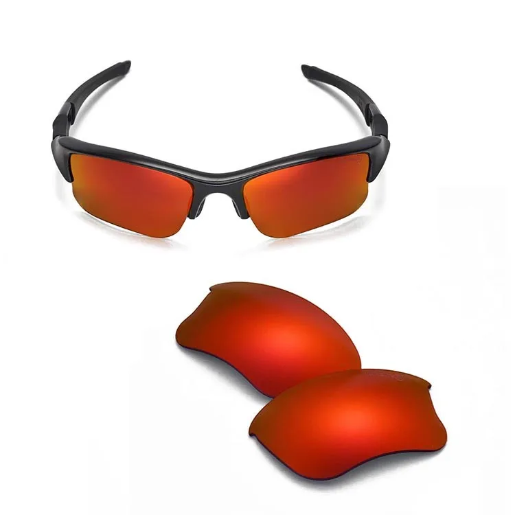 Walleva Mr. Щит высоком Класс ПОЛЯРИЗОВАННЫЕ замены Оптические стёкла для Oakley Flak XLJ Солнцезащитные очки для женщин 6 видов цветов доступны