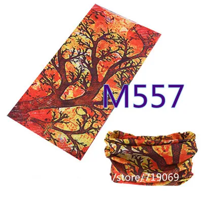 M541-600, модный хип-хоп хиджаб, многофункциональная бесшовная бандана, мотоциклетная Байкерская маска для лица, шейный шарф, спортивные шарфы унисекс - Цвет: M557