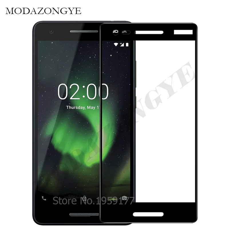 For Nokia 2.1 Tempered Glass For Nokia 2.1 Screen Protector Nokia 2.1 2018 TA-1080 TA-1092 TA-1084 TA-1093 TA-1086 Full Cover (6)