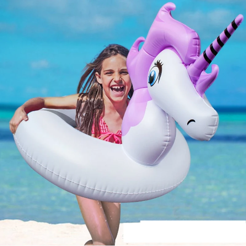 2019 Новые Фиолетовый Pegasus одежда заплыва кольцо INS Горячая Единорог плавающий для бассейна для взрослых детей лето воды вечерние игрушечные