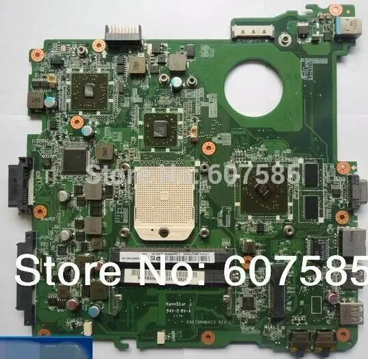 

4552 non-integrated socket S1 for laptop motherboard 4552 MBNBK06001 DA0ZQAMB6C0 REV:C