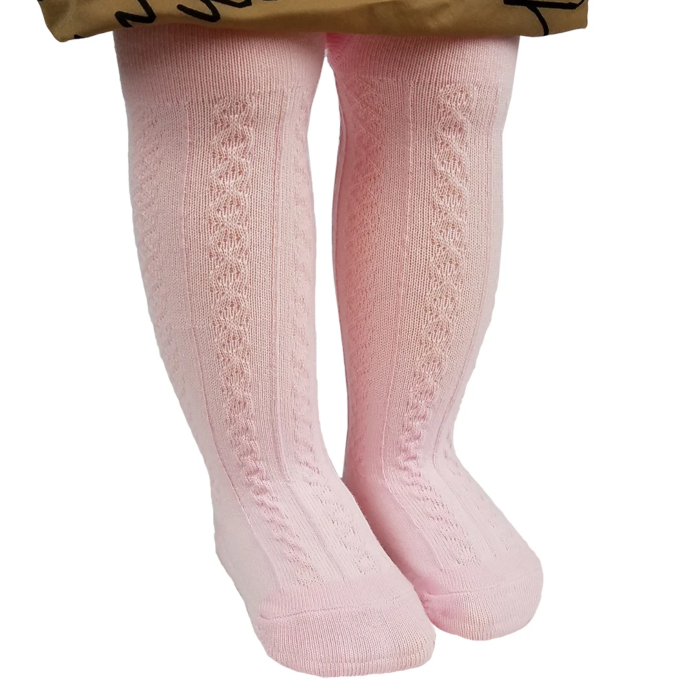 baby Spring/Autumn Tights Cotton Baby Girl Pantyhose Kid Infant Knitted