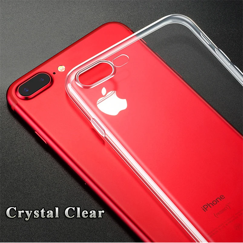 USLION-Ultra-Slim-Clear-Soft-Silicon-Phone-Case-For-iPhone-8-Plus-Transparent-Back-Cover-For (1)