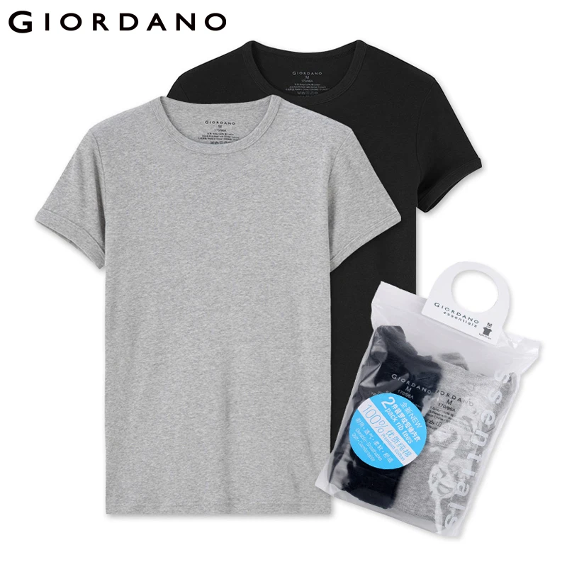 Giordano Men Essentials Solid Undershirt Basic T shirt