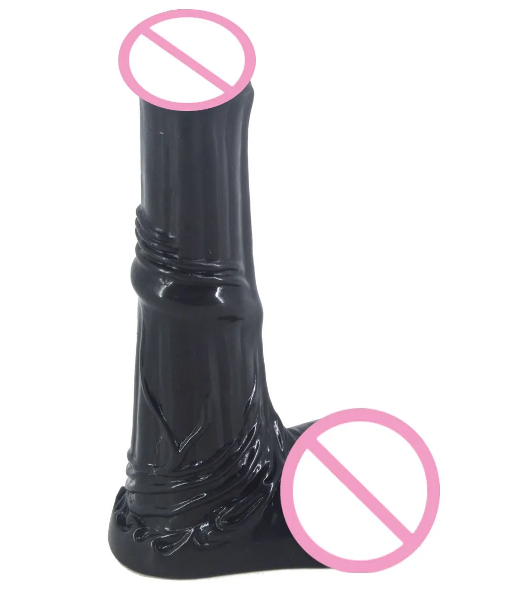Big animal dildo cattle horse dildo artificial penis realistic dildos sex toys for women erotic masturbation toy butt plug