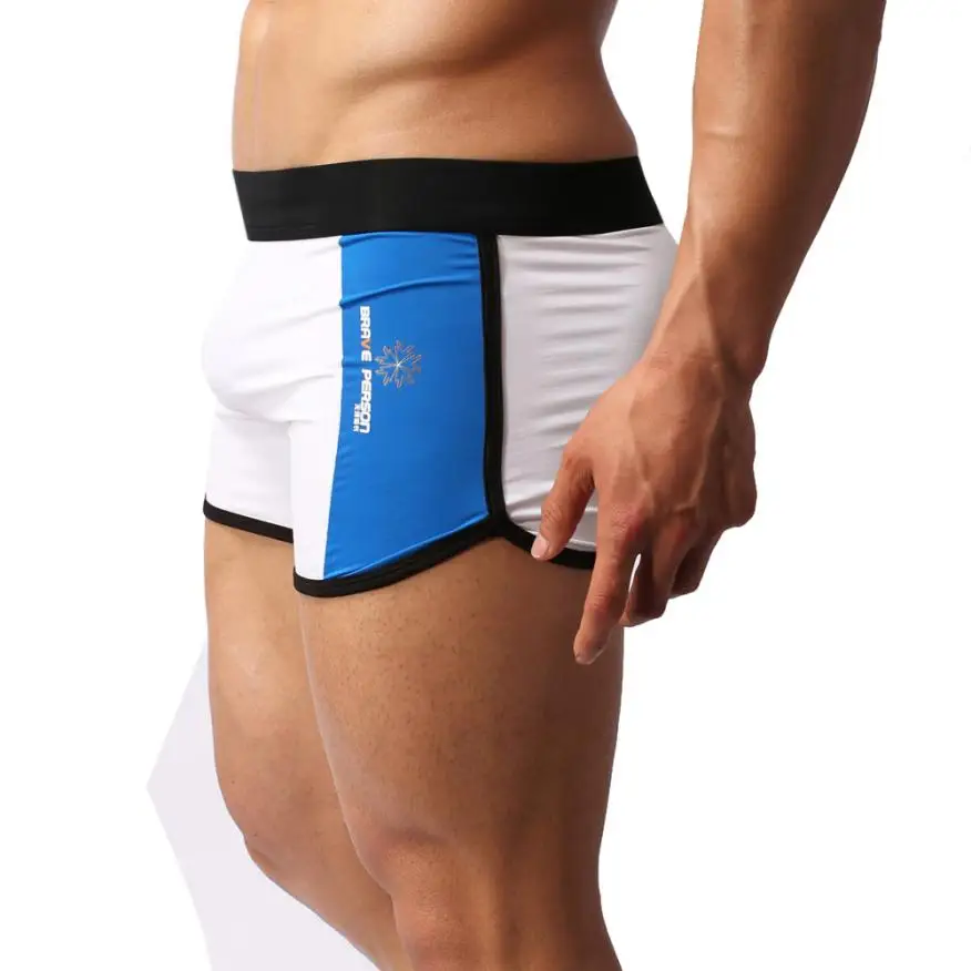 BRAVE PERSON Men Homewear Sexy Home Shorts Solid Trunks Mens Casual Male Panties Short Pants mens casual shorts