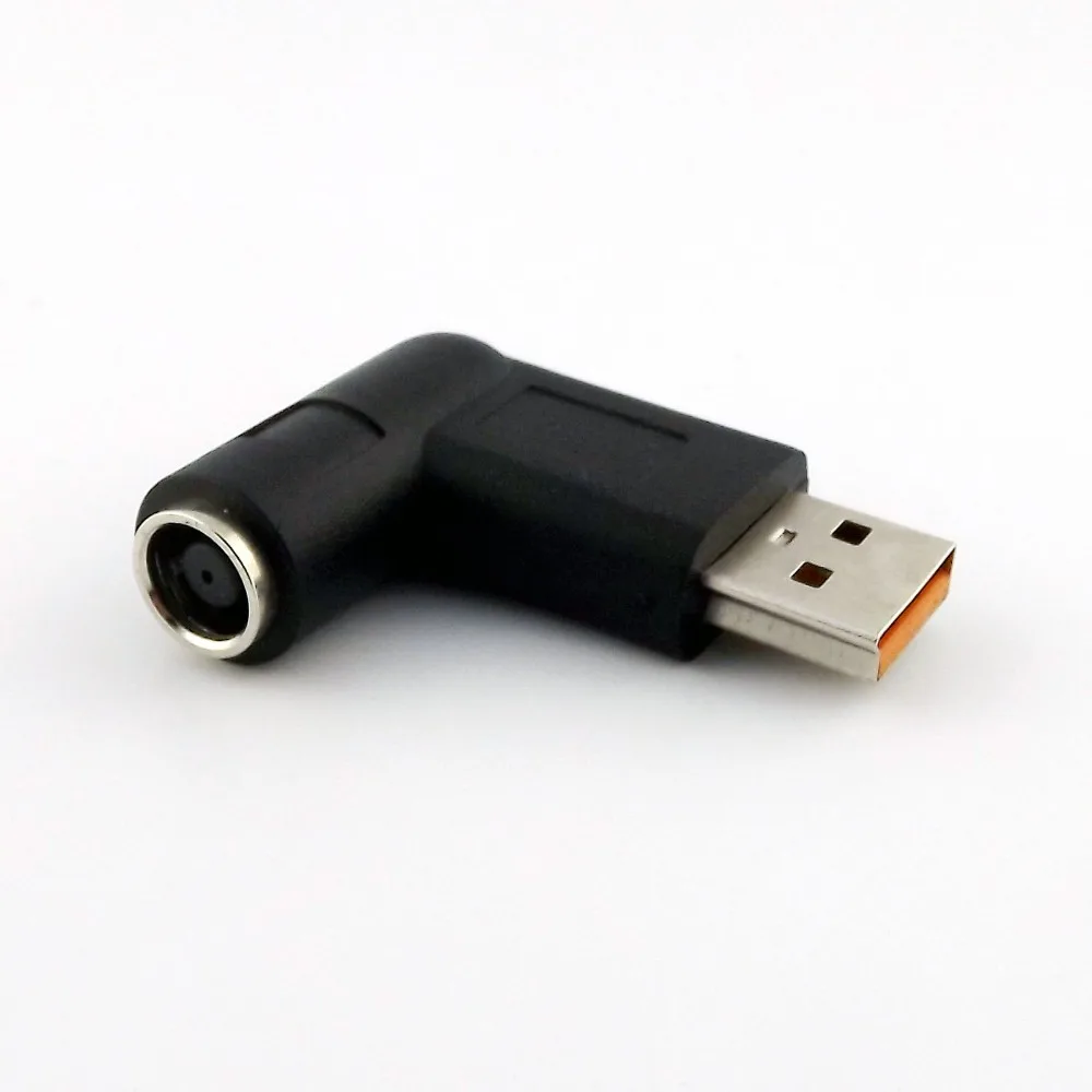 1 шт. 7,9x5,5 мм Женский на особый USB Мужской зарядное устройство постоянного тока адаптер 90 градусов угловой для lenovo Yoga3 PRO 4