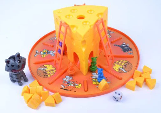 Детская настольная игра игрушки Мышь и чизкейк игра родитель-ребенок взаимодействия раннего образования Логические игрушки подарок