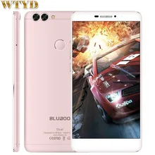 4 Г BLUBOO Двойной 2 ГБ + 16 ГБ Двойные Задние Камеры Идентификации Отпечатков Пальцев 5.5 ”Android6.0 MTK6737T Quad Core до 1.5 ГГц LTE