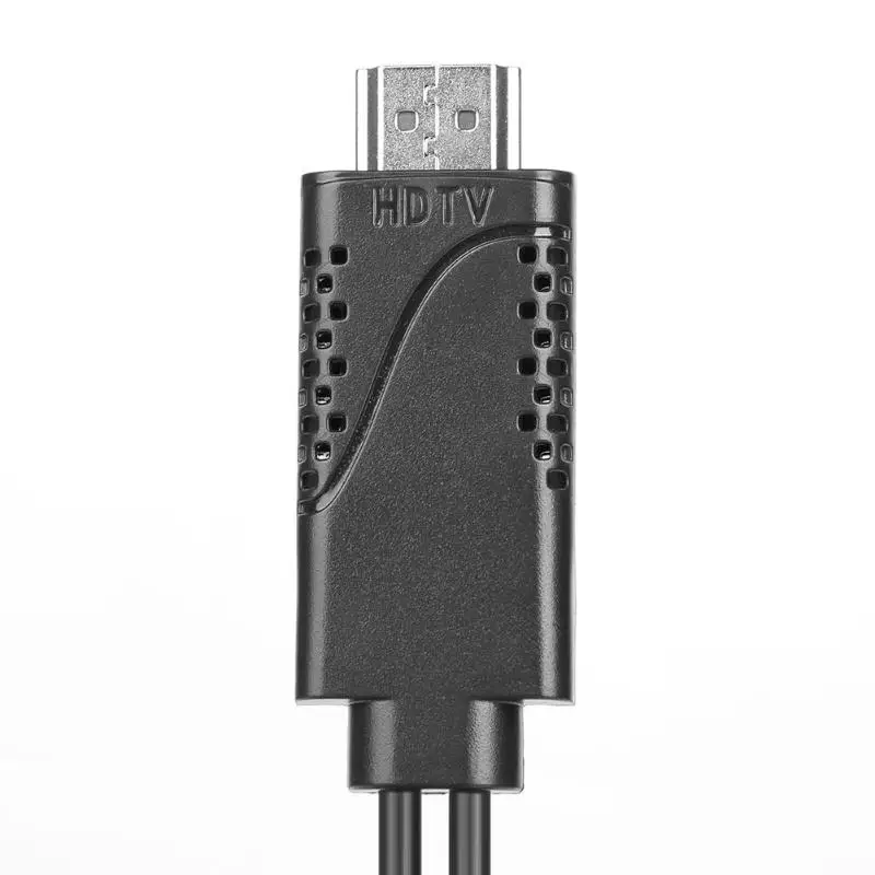 USB Женский к HDMI Мужской 1080 P HD ТВ цифровой AV Кабель-адаптер провода шнур мобильный аудио и видео Трансмиссия линии для IPhone