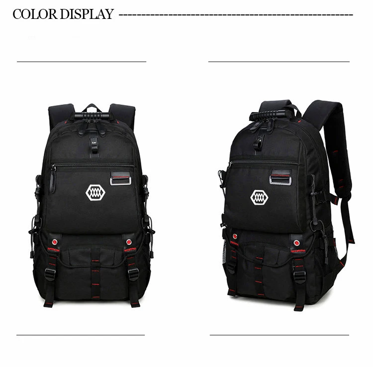 JKBW USB Charging 15.6'' Laptop Backpack Traveling Hiking Backpack Large Capacity Versatile Utility Backpack for Men (15)