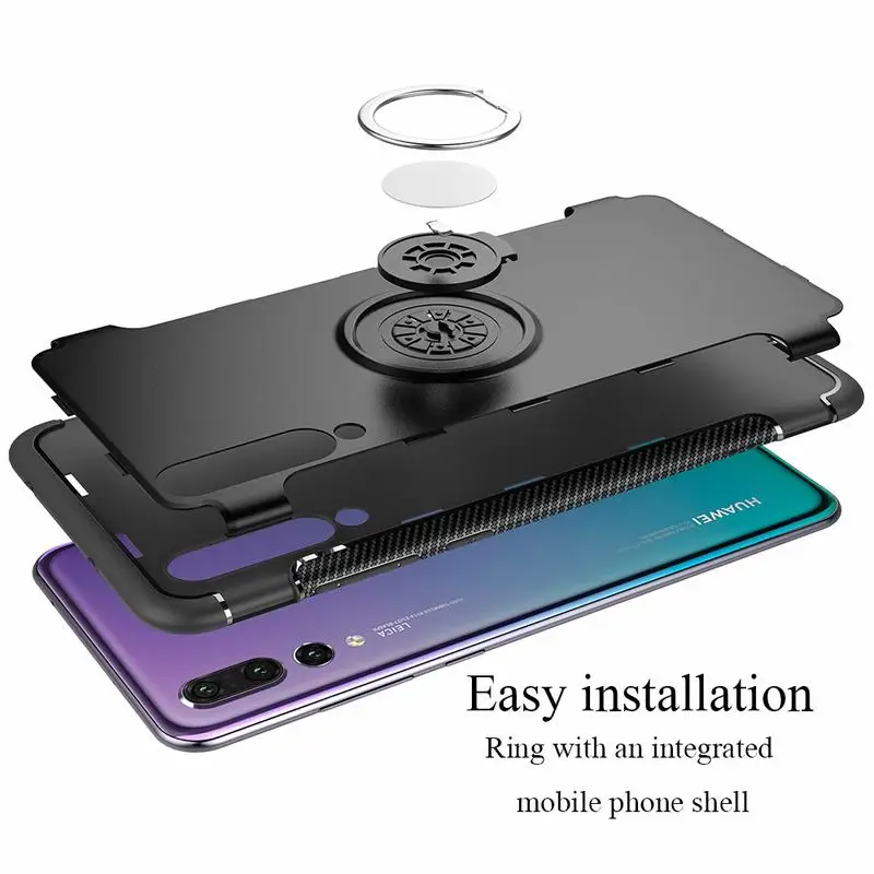 Ascromy-Rugged-Armor-Case-For-Huawei-P20-Lite-Nova-3-Heavy-Duty-Protection-Cover-With-Ring-Holder-Kickstand-For-Huawei-P10-Lite (5)