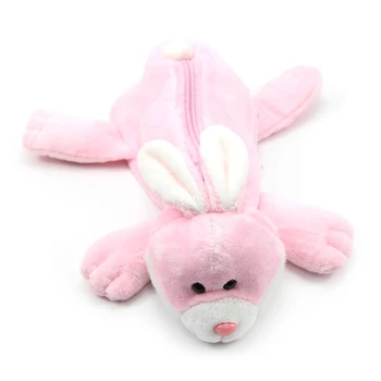 

Plush Cartoon Fluffy Animal Pen Pencil Makeup Case Bag Zipper Coin Pouch Purse