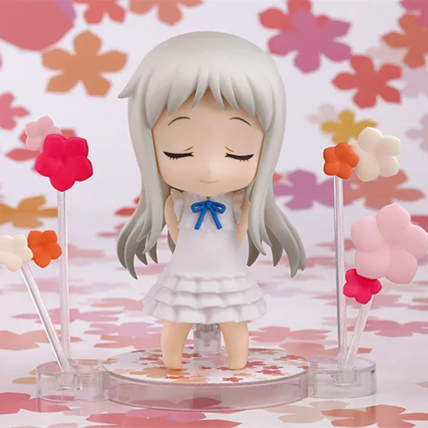 Honma Meiko Menma Cute Nendoroid #204 Anohana That Flower PVC Action Figure Collectible Model Toy