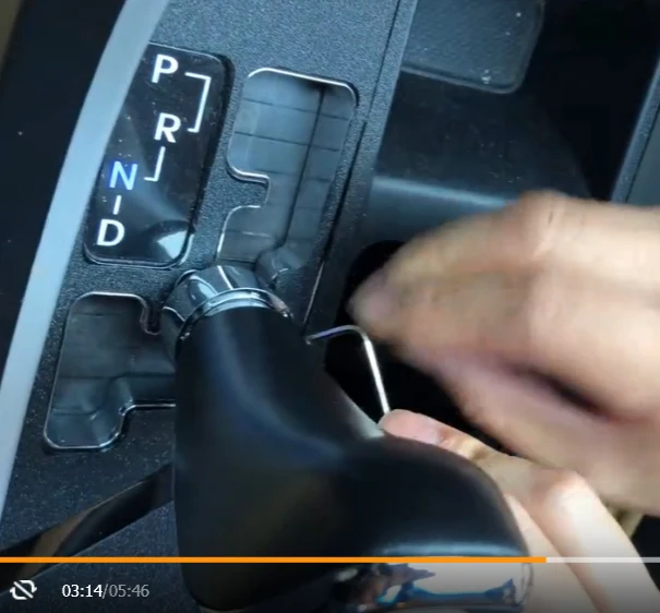 Матовая автоматическая ручка переключения передач для BMW Toyota Lexus