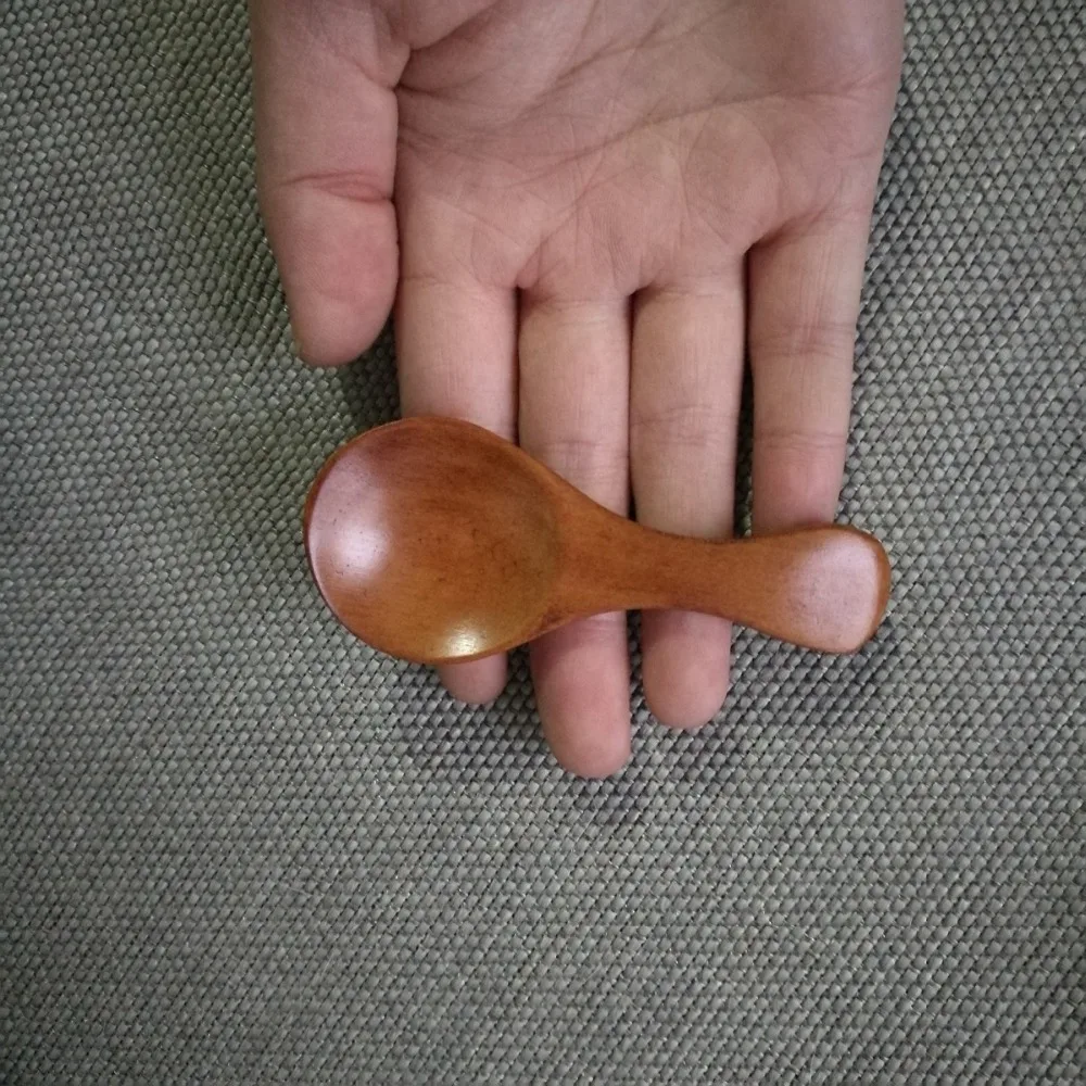 4 шт. детские деревянные ложки для кормления 8 см|wooden spoon|wooden baby spoonbaby wooden spoon |