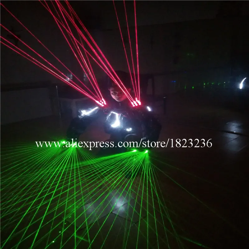 Hot Sale Laser Man Costume Led Luminous Laser Show Robot Suit Party Stage Performance Laserman Ballroom Clothes08