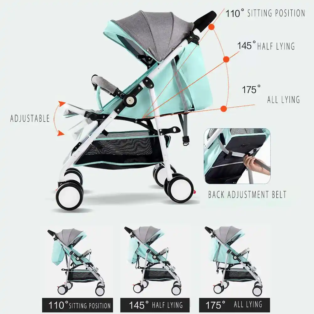 umbrella stroller that folds in half