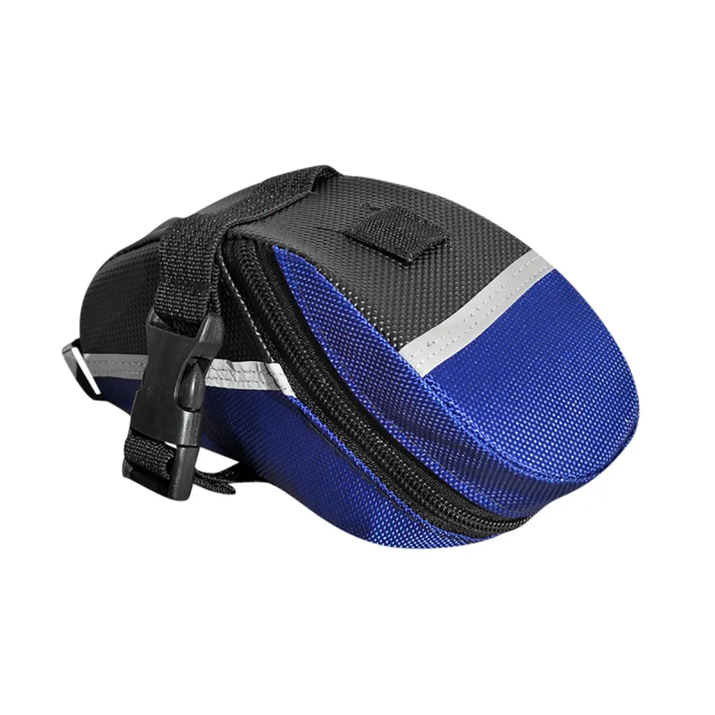 Flash Deal 1pc Bicycle saddle bag water resistant   durable Portable fashion Zip closure Bicycle bike bag  accessory dropshipping hot 16