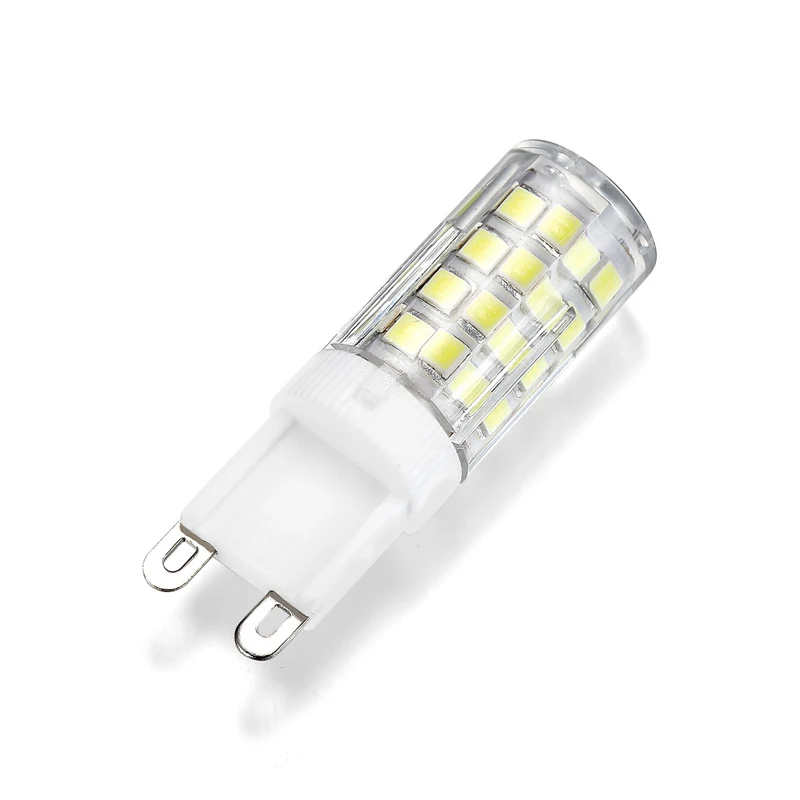 Мини светодиодный светильник G9 AC220V 52 светодиодный S 76 светодиодный S 2835SMD 4 Вт 6 Вт Светодиодный светильник лампы Супер яркий люстра светодиодный светильник