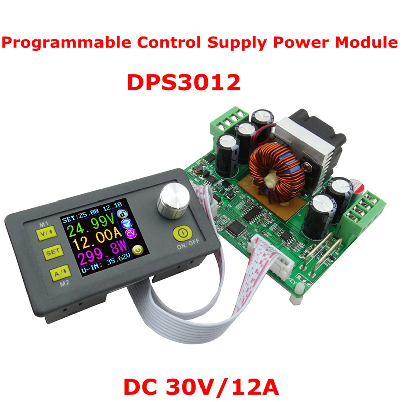

DPS3012 Constant Voltage current Step-down Programmable Power Supply Module Voltage Converter Color LCD Voltmeter