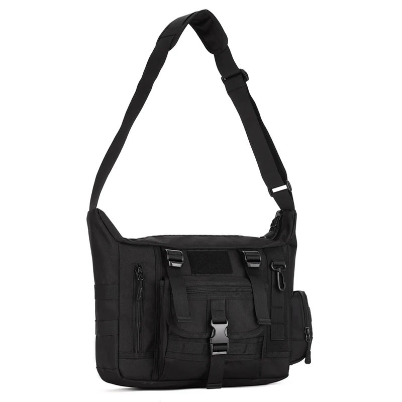 Meilleur Nylon imperméable Extérieure Bandoulière Messager Tactique Sac Pour 14 pouce Sac D ordinateur Portable Camo Armée Tactique Sac D épaule multi usage Sac k308