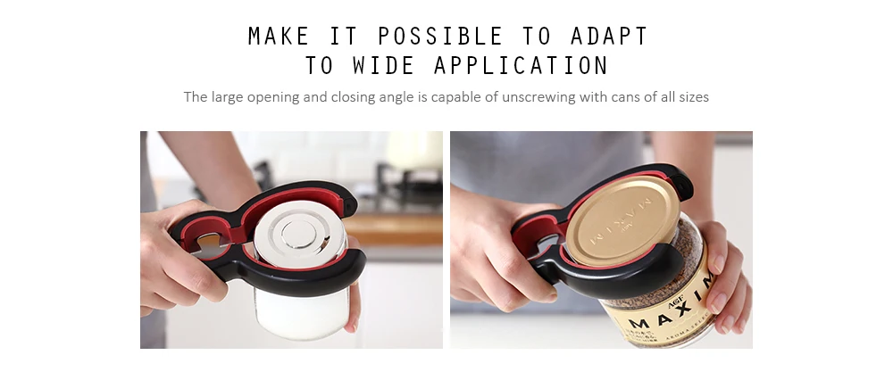 6-in-1 Multifunctional Can Bottle Jar Opener