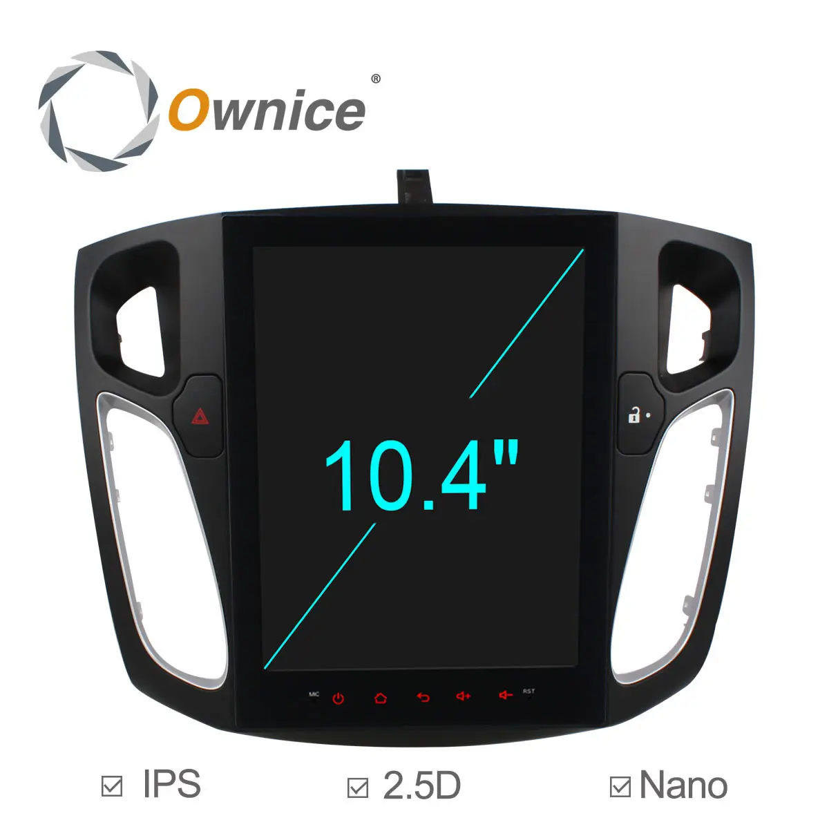 

Ownice 8 Core Android 6.0 Car DVD Player Radio for Ford Focus 2012 2013 2014 2015 with Car play 10.4" / 9.7" IPS 2.5D Screen