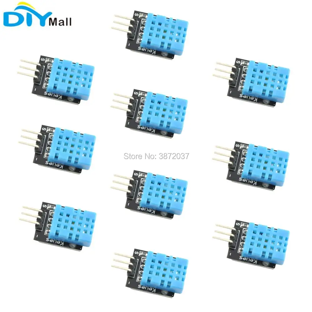

10pcs/lot DHT11 Digital Temperature Humidity Sensor Moudule for Arduino