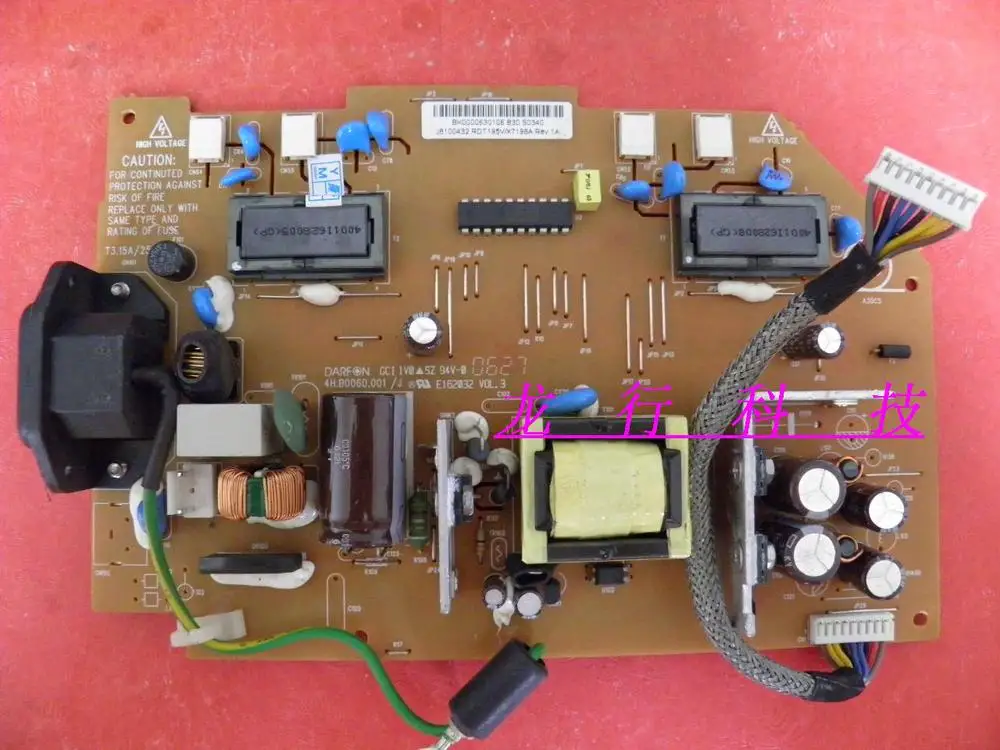 

Free Shipping>Original  1970NX high-voltage power supply board 4H.B0060.001 E162032 board 1970VX-Original 100% Tested Working