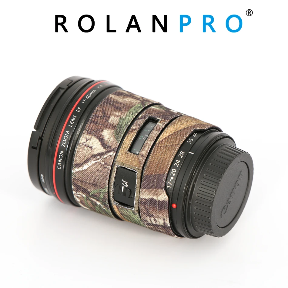 

DHL/EMS shipping lens coat camouflage for Canon EF 17-40mm f4L USM waterproof Lens protection