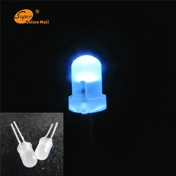 

100PCS white LED 5mm Diffused LED Bulb Light Urtal Bright led lamp 5MM Emitting Diodes Lots DIY KIT