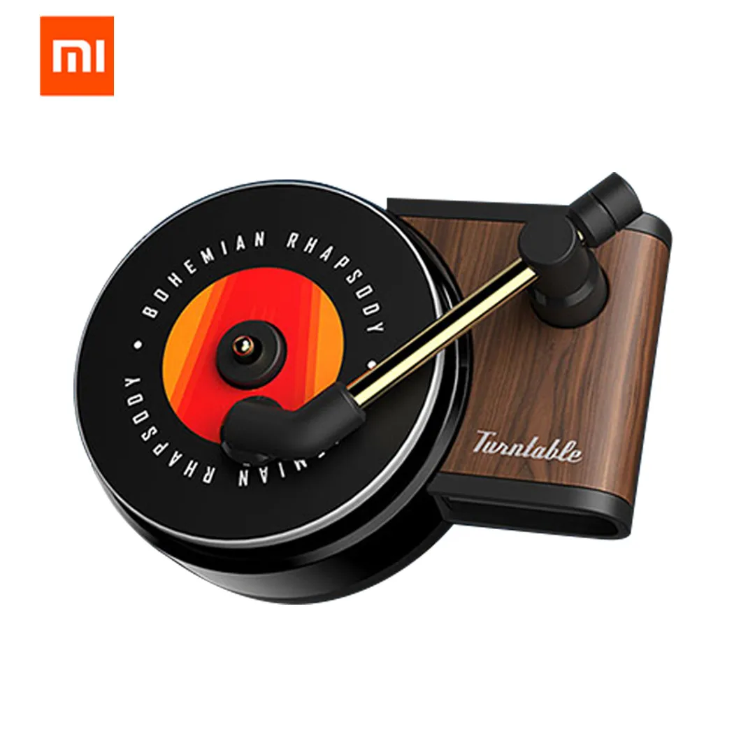 

Original Xiaomi Mijia Sothing TITA Turntable Phonograph Car Fragrance Car Air Freshener with 3pcs Replace Aromatherapy Tablets