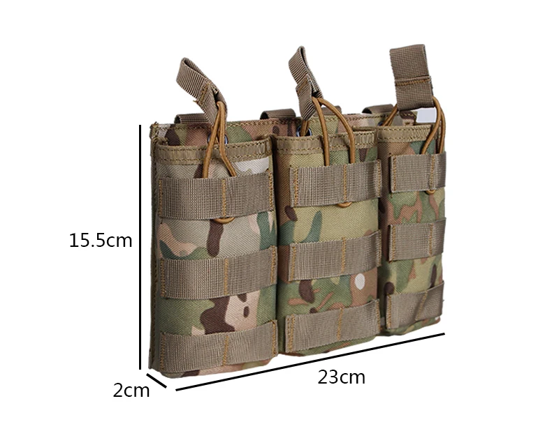 IDOGEAR подсумок, Molle, тройной подсумок, модульный подсумок для 5,56, Боевая обязанность, Wargame, для активного отдыха, 3533