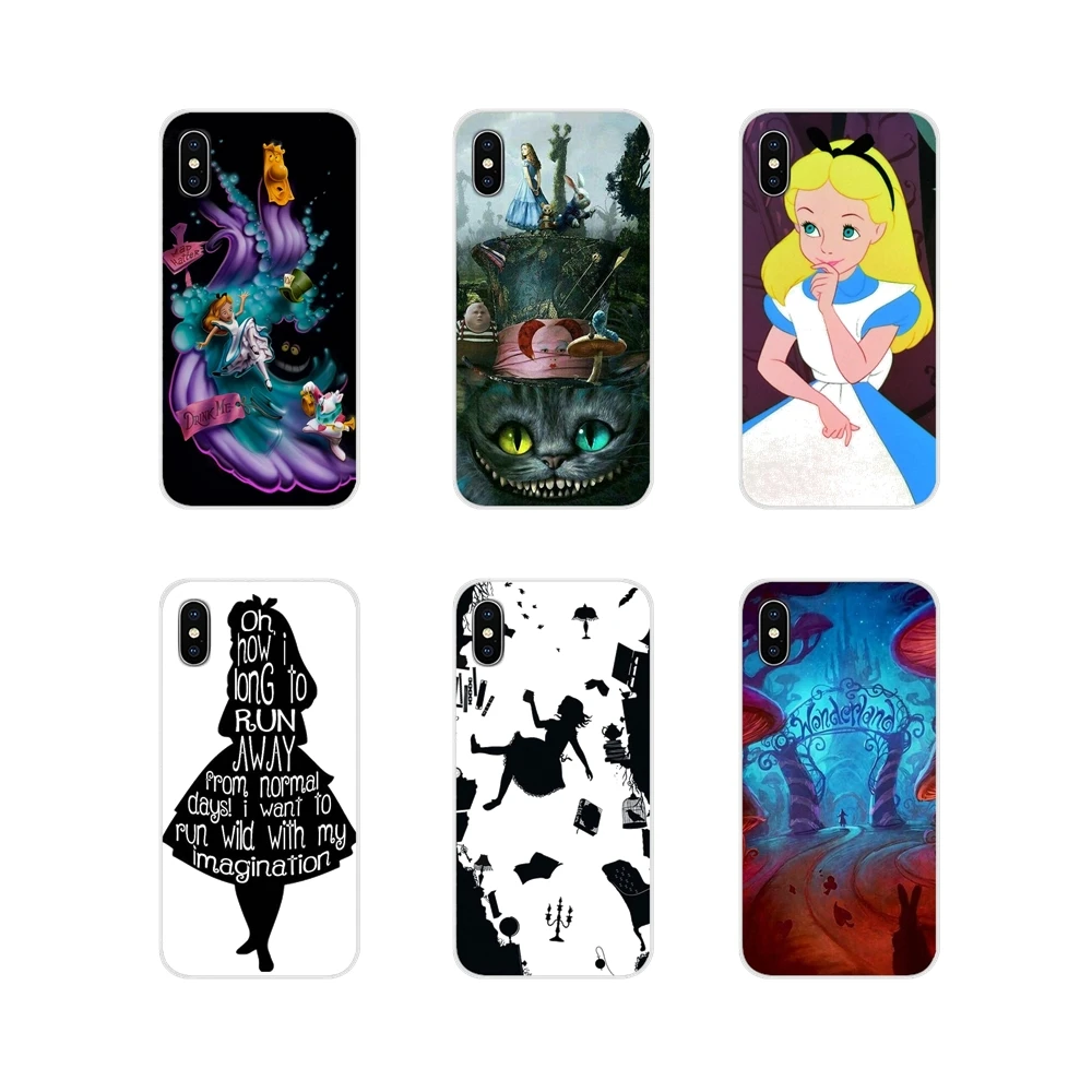 

Transparent Soft Skin Case Alice in Wonderland punk For Oneplus 3T 5T 6T Nokia 2 3 5 6 8 9 230 3310 2.1 3.1 5.1 7 Plus 2017 2018