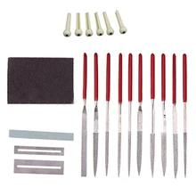 5 PCS of (Guitar Repair Kit Repair Maintenance Tools Guitar Ukelele Bass Care Set Silver)