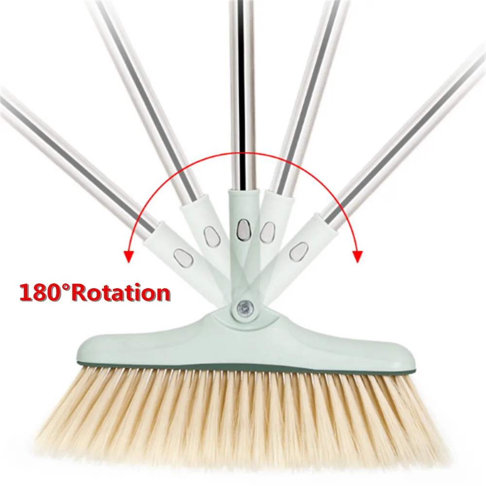 Бытовая ветрозащитная Метла Совок набор складной поворотный развертки Чистка не прилипание волос Нескользящая ручка совок для мусора совок