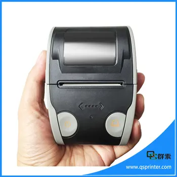 

Black 58mm thermal receipt printer 58mm portable bluetooth thermal printer