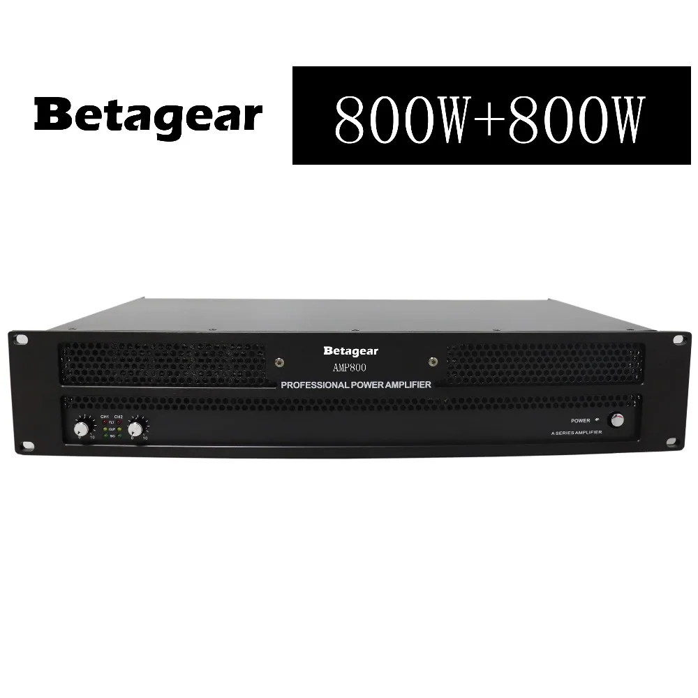 Betagear AMP800 Professional Stage Power Amplifier