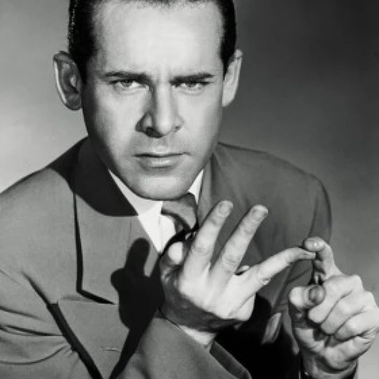 Portrait of a businessman counting on his fingers Poster Print (18 x 24)