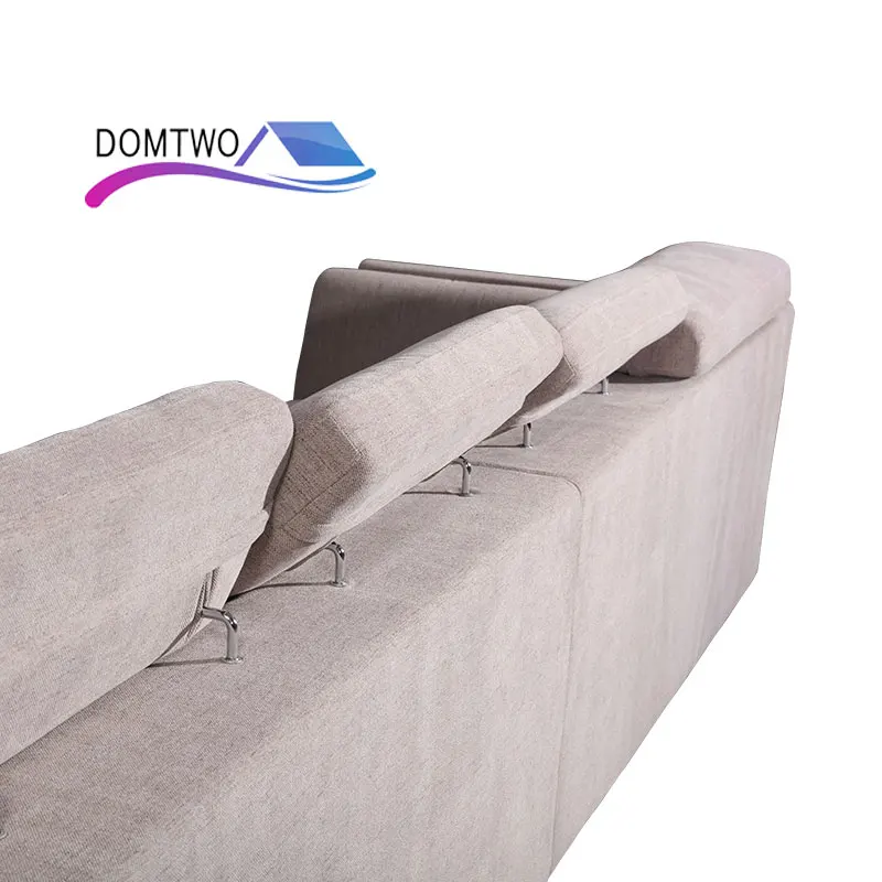 living room Furniture Corner House type cotton Down sofa