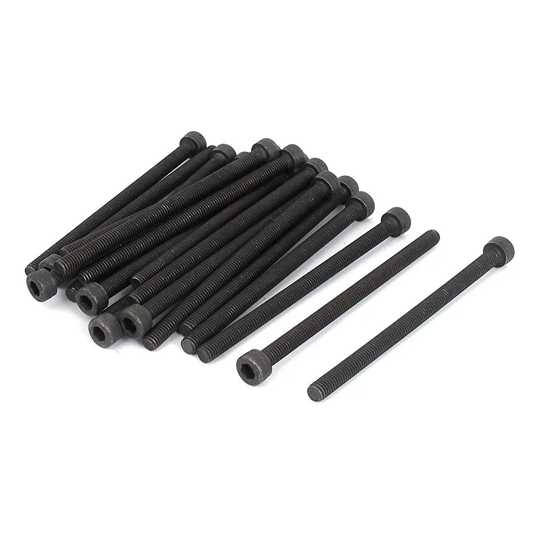 

M5x80mm 12.9 Alloy Steel Hex Socket Head Cap Screws Bolts Black 20Pcs