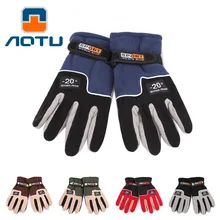 Новинка, Зимние флисовые теплые велосипедные лыжные перчатки, дышащие велосипедные перчатки для верховой езды для женщин и мужчин, для катания на лыжах и мотоцикле