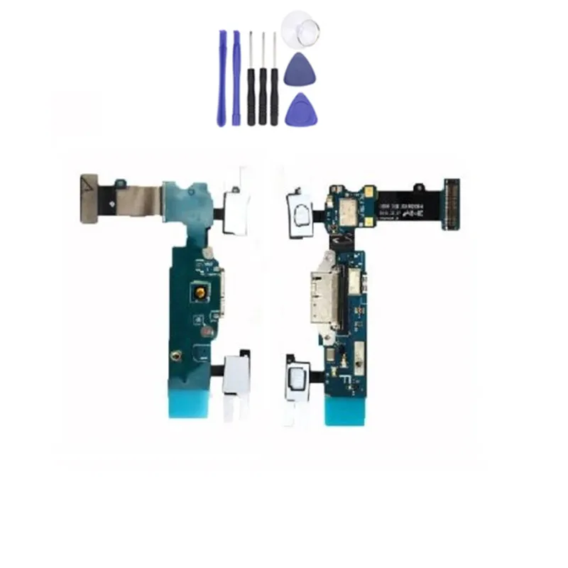 Для Samsung S5 G900 G900F G900A G900T G900V G900P оригинальный USB зарядный док-разъем Micro порт гибкий