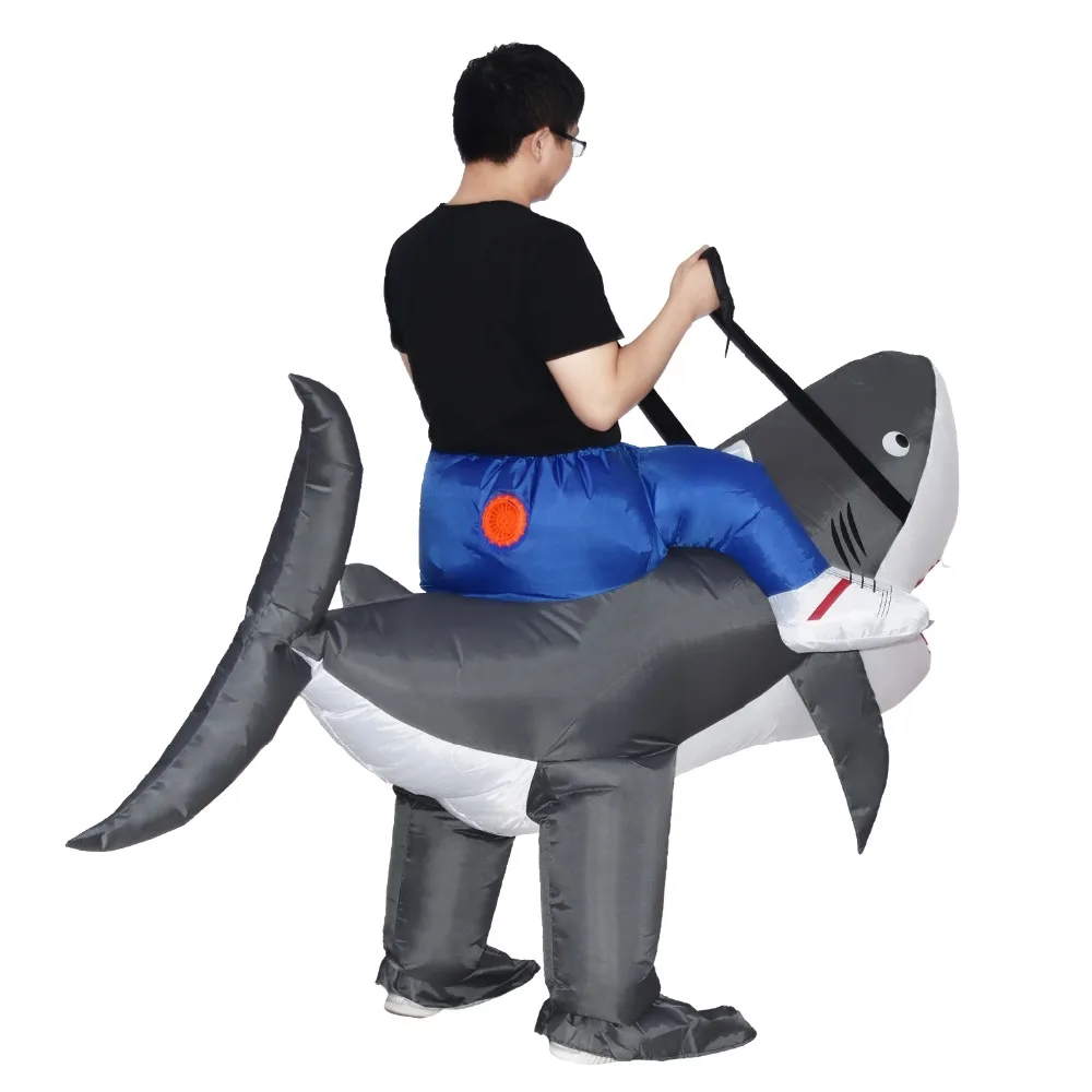 Inflatable Shark Costume (5)