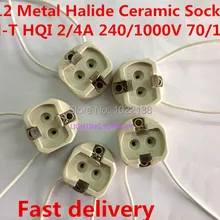 10 шт. G12 держатель лампы светодиодные гнездо адаптера керамический цоколь лампы фарфор конвертер удлинитель для головок металлогалогенные лампы CDM-T HQI MBI lampolder