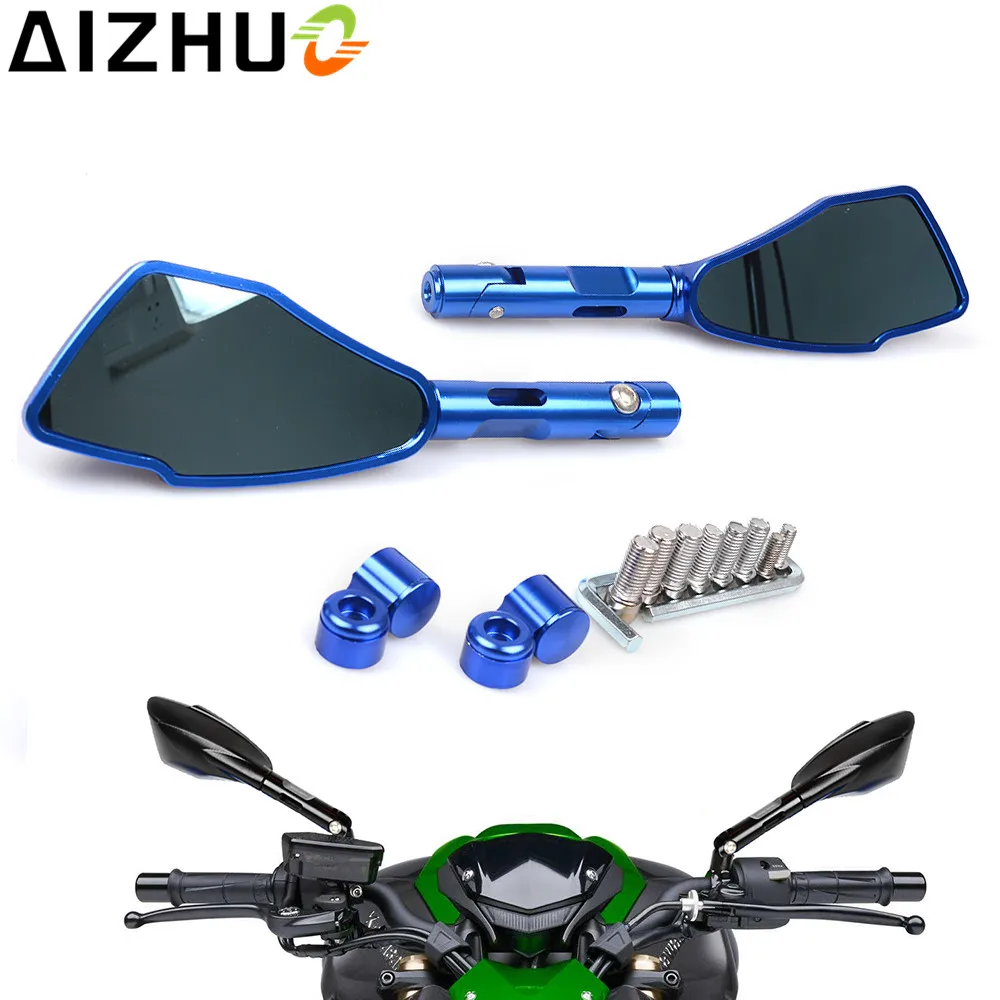 Для Suzuki GSR 600 750 Bandit 650 SV SV650 мотоциклетные зеркала заднего вида с ЧПУ алюминиевые