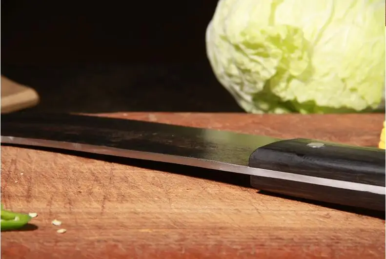 XITUOHand-кованый железный хит, профессиональный нож шеф-повара для резки мяса, фруктов, овощей, универсальный нож, многофункциональная посуда для отдыха на природе
